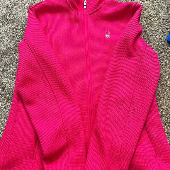 Spyder Zip Up Sweater - Picture 1 of 2